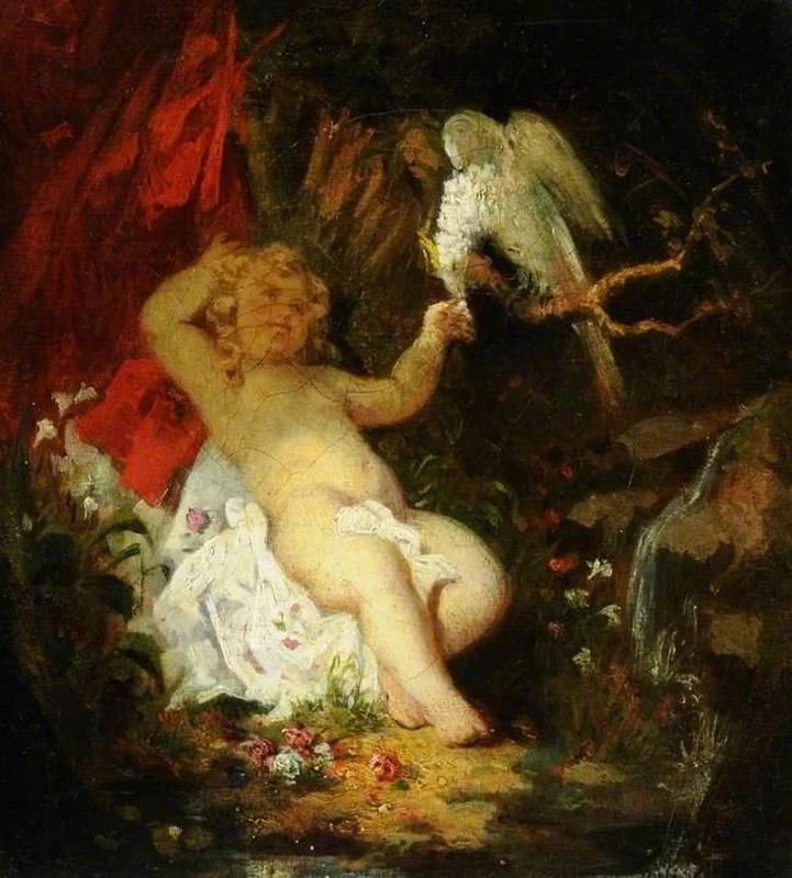 Bambino con papagallo - Sheffield Galleries and Museums Trust